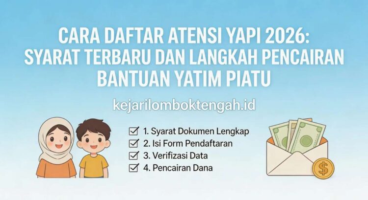 Cara Daftar Atensi YAPI 2026: Syarat Terbaru dan Langkah Pencairan Bantuan Yatim Piatu