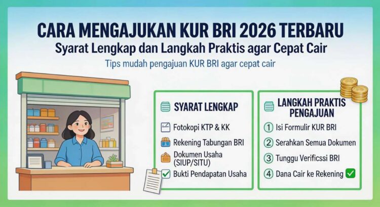 Cara Mengajukan KUR BRI 2026 Terbaru: Syarat Lengkap dan Langkah Praktis agar Cepat Cair