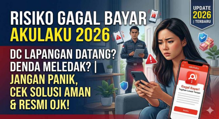 Bahaya dan Risiko Gagal Bayar Akulaku 2026: Apakah Benar Ada DC Lapangan ke Rumah?