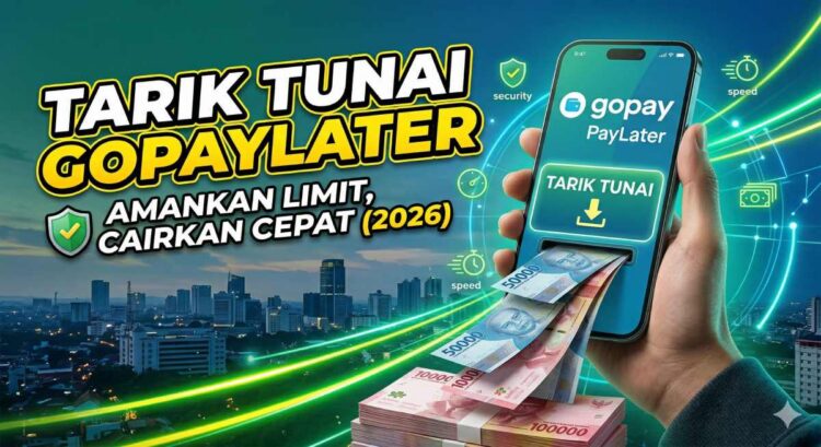 Cara Tarik Tunai Limit GoPayLater Terbaru 2026: Aman, Cepat, dan Anti Blokir