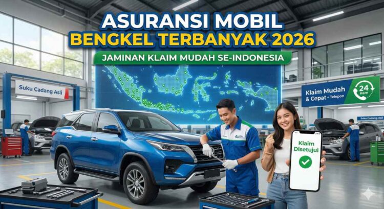 Pilihan Asuransi Mobil Bengkel Terbanyak 2026: Jaminan Klaim Mudah di Seluruh Indonesia